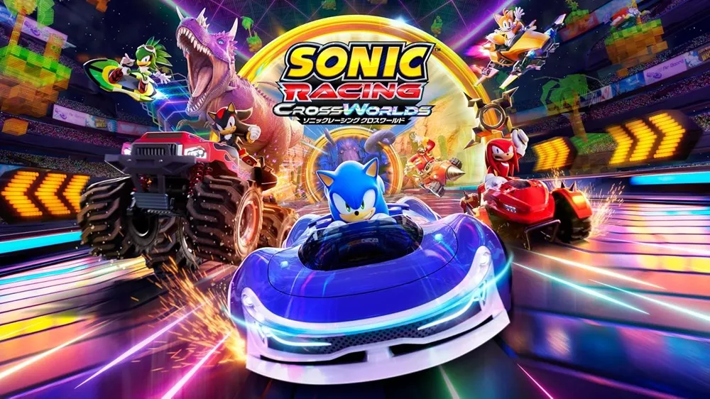 ソニックレーシング　クロスワールド　B2サイズのポスター ダミージャケット ソニックレーシング クロスワールド」店舗特典＆商品情報まとめ