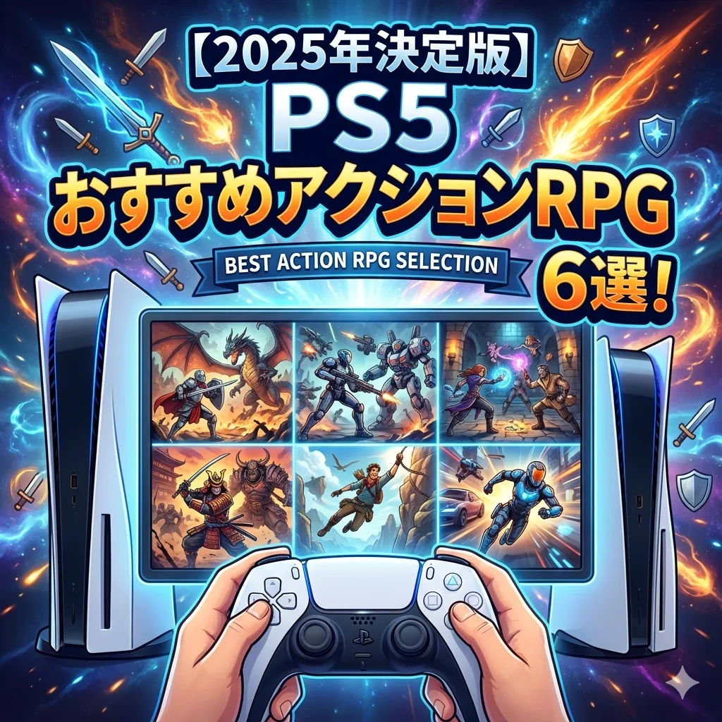 【2025年決定版】PS5で遊ぶべきおすすめアクションRPG 6選